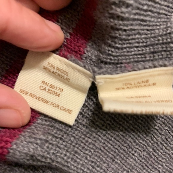 Free People Wool Blend Balloon Sleeve Sweater Sz M - Picture 6 of 13